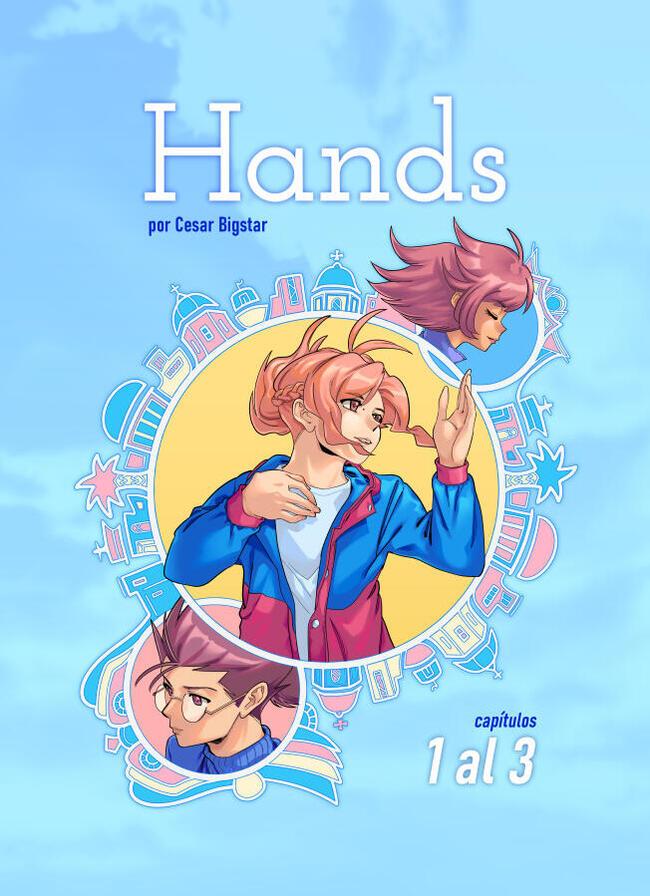 Portada de la edición física de Hands.
