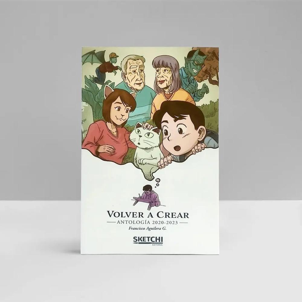Portada de Volver a Crear: Antología 2020-2023.